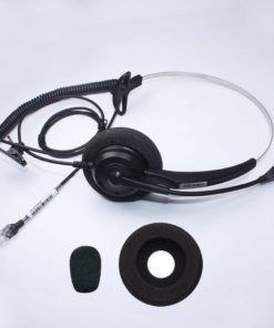 Alternative view of Arama Wired Telephone Headset Mono W/ Noise Canceling Mic For Aastra Adtran A..
