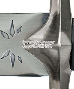 46" Two Handed Medieval Knights Long Strider Sword W/ Engraved Blade & Plaq L.. 12 57 bc1e74fa 07c5 4101 8c52 780c16d8e293