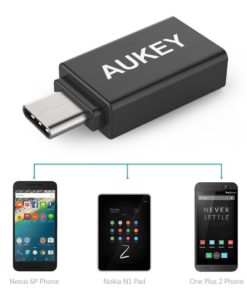 Aukey Usb-C To Usb 3.0 Female Adapter For Macbook Chromebook Pixel Nexus 6P A.. 17 57 bc6a7faa 639d 4f97 89d8 f9014c5d9377