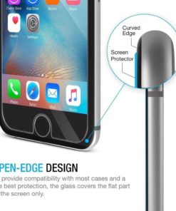 Alternative view of [Lifetime Warranty] Iphone 6 / 6S Screen Protector Outera Tempered Glass Scre..