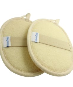 Alternative view of Kiloline Exfoliating Loofah Pads-2 Pack 100% Natural Luffa And Terry Cloth Ma..