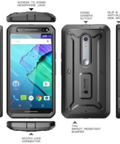Alternative view of Moto X Pure Edition Case Supcase [Heavy Duty] Belt Clip Holster Case For Moto..
