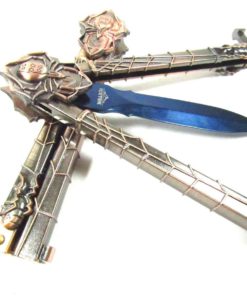 Alternative view of Icetek Sports Special Edition Spider Handle Practice Knife Blue