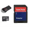 Sandisk 32Gb Microsdhc Micro Sd Card With Microsd To Sd Adapter & Mobilemate ..