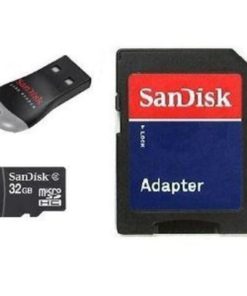 Sandisk 32Gb Microsdhc Micro Sd Card With Microsd To Sd Adapter & Mobilemate ..