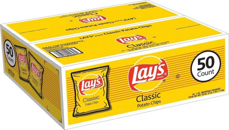 Lay's Classic Potato Chips 50 Count