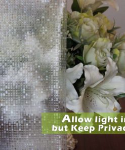 Alternative view of Fancy-Fix Cut Glass Mini Mosaic Decorative Window Film 17.7 In. By 59 In.