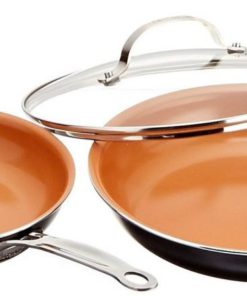 Gotham Steel 10-Piece Kitchen Nonstick Frying Pan And Cookware Set 12 57 bfd199c0 1940 49b6 88ac 605d46e7f327