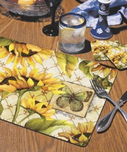 Counterart Hardboard Placemat Sunflowers In Bloom Set Of 2 3 57 c0245854 6be4 4334 939c 32364bb4e5cd