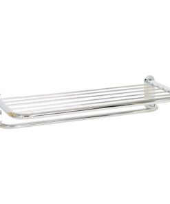 Zenna Home 9005Ss Hotel Style Towel Shelf Chrome