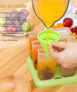 Lebice Popsicle Molds - Bpa Free - Homemade Ice Pop Maker - Drip Guard And Tr.. 11 57 c086f5b4 1a15 4b1f af7c 8e53e8516d44
