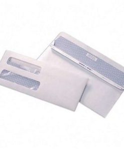#10 Double Window Envelopes-Self Seal Security Tinted Envelopes-Invoice Envel..