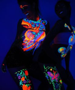 Alternative view of Neon Glow In The Dark Body Paint #1 Premium Set (6 Pack Of 2 Oz. Bottles) Glo..