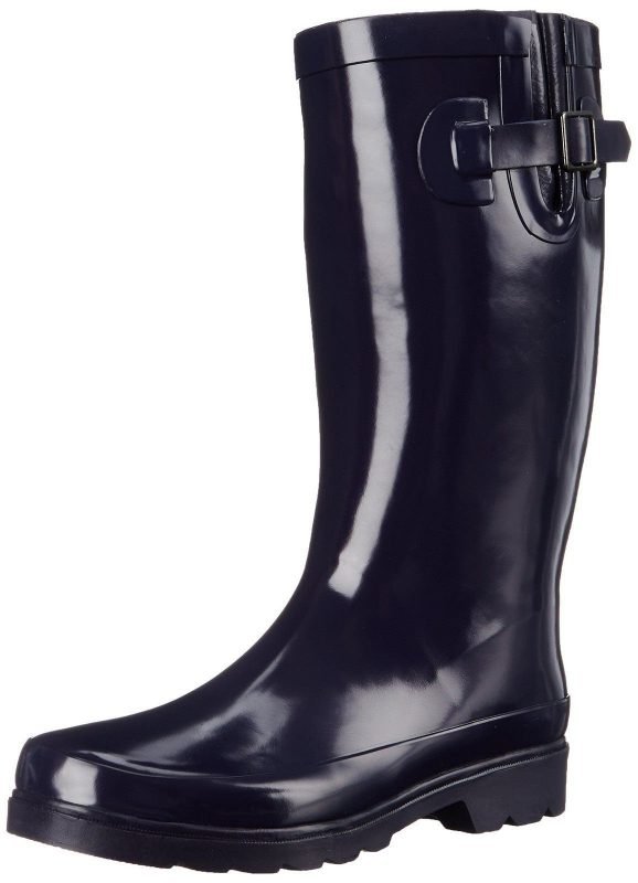 Sugar Women's Robby Rain Boot Navy 8 B(M) Us