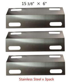 99351(3-Pack) Stainless Steel Heat Plate Replacement For Select Ducane Gas Gr..