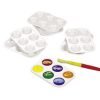 Fun Express Paint Plastic Palettes - 12 Pieces