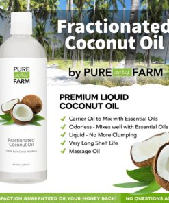 Fractionated Coconut Oil (Liquid) - Large 16Oz - With Pump + Free Recipe Eboo.. 7 57 c426dfd0 9336 4cf7 9844 6a7af75b0f3b