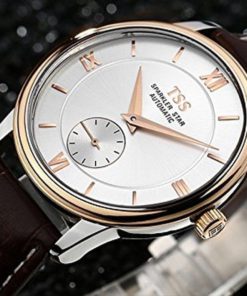 Tss Men's T8029Ph1 Automatic Subdial Watch With Leather Band 10 57 c43c282d be3a 443a 98d5 d6ba92ced0d6