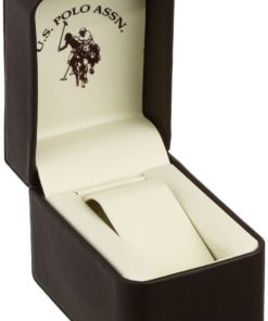 U.S. Polo Assn. Classic Men's Usc50227 Silver-Tone Watch With Faux-Leather Band 5 57 c46e330d aa8d 4560 bf43 91add5f44bb5