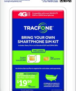 Tracfone Bring Your Own Phone Sim Activation Kit - Retail Packaging
