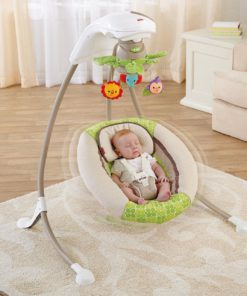 Fisher-Price Deluxe Cradle 'N Swing Rainforest Friends X7340 746775161651 11 57 c602a0a7 602f 4957 a0e3 dc8321b5b369