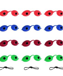 Super Sunnies Indoor Tanning Bed Eye Uv Protection Glasses Goggles By Usa 12 ..