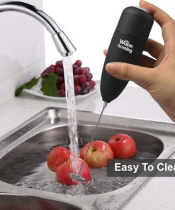 Milk Frother - Milk Steamer Electric Rubber Handheld Milk Frother With Stand 11 57 c6b5ba58 b66b 46a9 8d44 2675b9e1e825