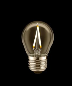 Alternative view of Leto G14 2W Edison Style Filament Small Led Light Bulb Candelabra Base Dimmab..