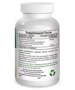 Alternative view of Best Naturals Gymnema Sylvestre Leaf 500 Mg 120 1