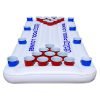 Gopong Pool Lounge Beer Pong Inflatable With Social Floating White