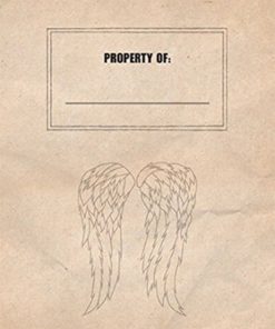 Alternative view of The Walking Dead Hardcover Ruled Journal - Daryl Dixon (Insights Journals)