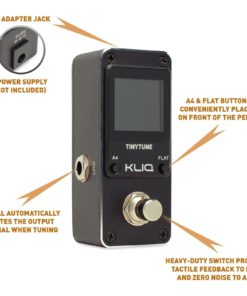 Kliq Tinytune - Tuner Pedal For Guitar & Bass - Mini - Chromatic - With Pitch.. 13 57 c881aa8c 6bc0 4a5b a6f1 1406681befac