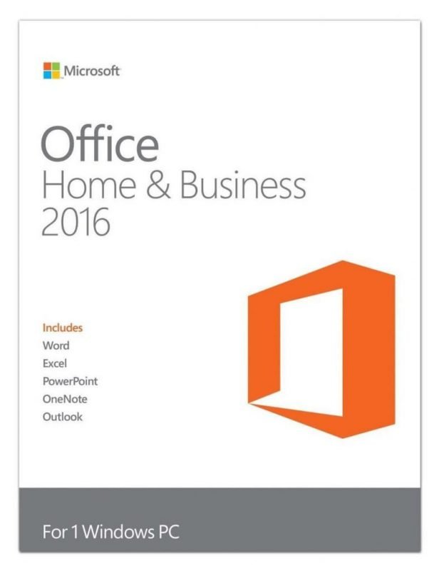 Microsoft T5D-02375 Office Home And Business 2016 - Box Pack - 1 Pc - Mediale..