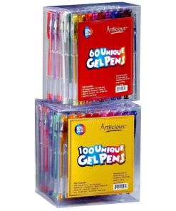 Artlicious - Ultimate 100 Unique Gel Pens Set - Non Toxic & Acid Free - Ideal.. 27 57 c9cf1c67 b145 4f9a 93a1 f64976a9a8b4 1