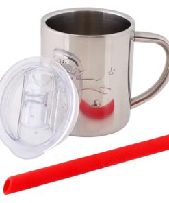 Housavvy Rabbit Stainless Steel Kids Cups With Lids And Straws 2 Pack (7.5 Oz) 21 57 c9fbad99 f10c 4db9 ac5b 0861c351ca97