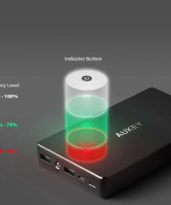 Aukey 20000Mah Portable Charger With Lightning Input And 4.8A Dual Usb Output.. 10 57 ca3d1cf3 6dec 4b48 965f b9108cbefb42