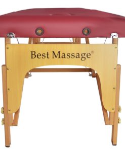 Bestmassage Two Fold Burgundy Portable Massage Table 5 57 caad8474 d70a 4dad a34a 9fba7d850bbf
