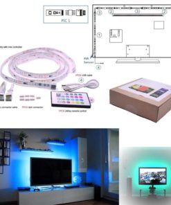 Maylit(Tm)Usb Tv Light Strip Under Cabinet Mood Backlighting For 40" To 60" H.. 11 57 cb73b14a 0da0 4add 8046 384b588fcc97