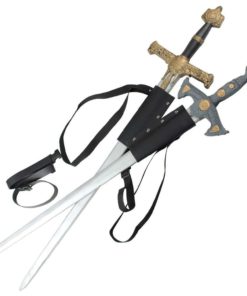 Alternative view of Storm Warrior Double Sword Back Strap Sheath