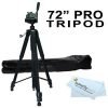Professional 72-Inch Tripod For All Canon Sony Nikon Samsung Panasonic Olympu..