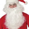 Men's Santa Claus Beard And Wig Set White One Size 9 57 cbef6801 ca72 4501 b6bb 21390a46e27e