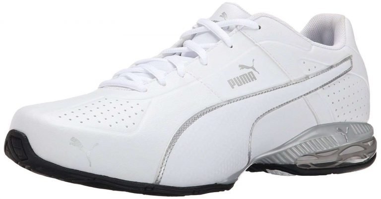 Puma Men's Cell Surin 2 Cross-Training Shoe White/Silver 7 D(M) Us