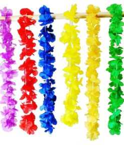 Alternative view of Joyin Toy 36 Counts Tropical Hawaiian Luau Flower Lei Party Favors (3 Dozen)