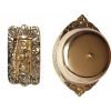 A29 Victorian Twist Hand Turn Doorbell Handmade Polished/Lacquered Brass 10 57 cc64427c 88a6 4e1f 9818 972afb80647b