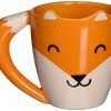 Thumbs Up Foxmug Ceramic Fox Shaped Mug Orange 19 57 cc804187 74c5 4e37 95b4 c01736760e1c