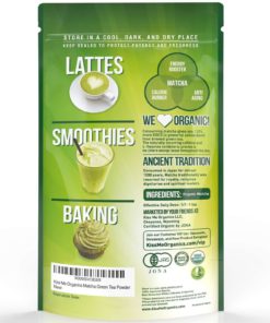 Alternative view of Matcha Green Tea Powder - Powerful Antioxidant Japanese Organic Culinary Grad..