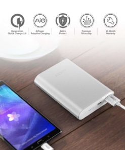 Aukey 10000Mah Portable Charger With Qualcomm Quick Charge 2.0 & Aluminum Cas.. 14 57 ccca6df6 da71 4f7d 9c2e 5a580397dd8c