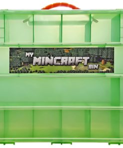 Alternative view of Minecraft Mini Figure Compatible Storage Case With Carrying Handle- My Mincra..