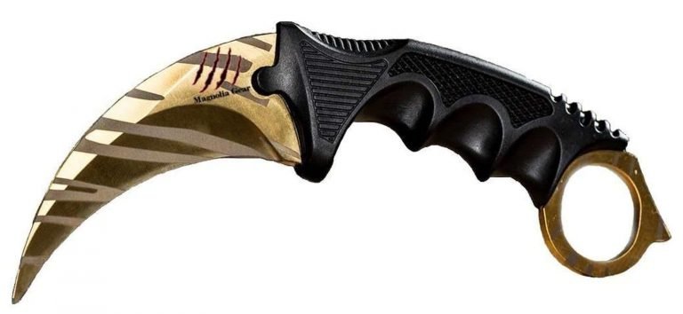 Tactical Knife -Magnolia Gear Cs:Go Neck Knife With Rope And Sharpener - Outd..