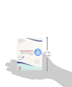 Alternative view of Dynarex Dynaderm Hydrocolloid Dressing Thin 2 X 2 Inch/20 Count 1